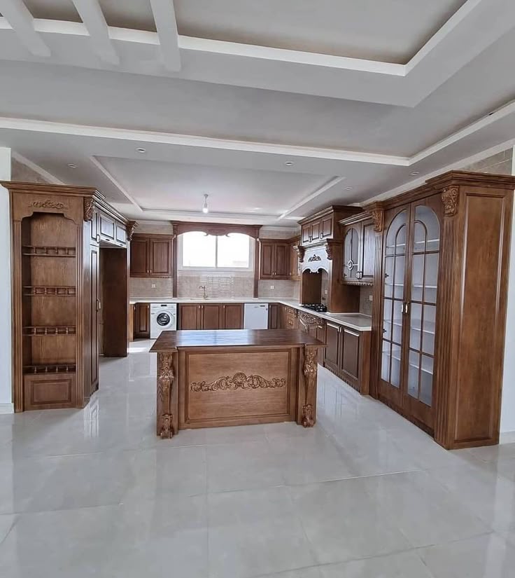 کابینت روکش چوب 7